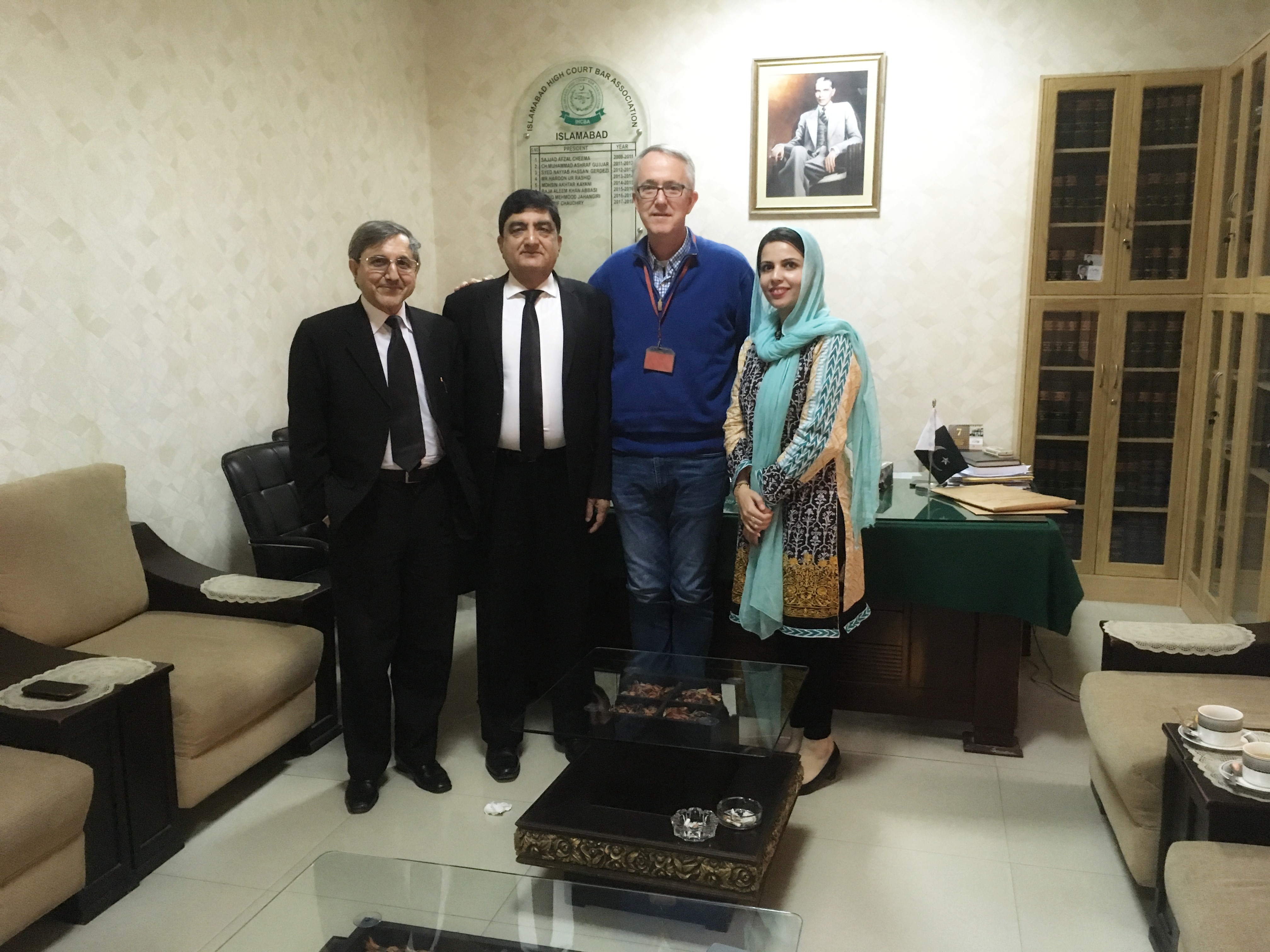 Fred Rooney (PJN's International Expert) Visit to Pakistan